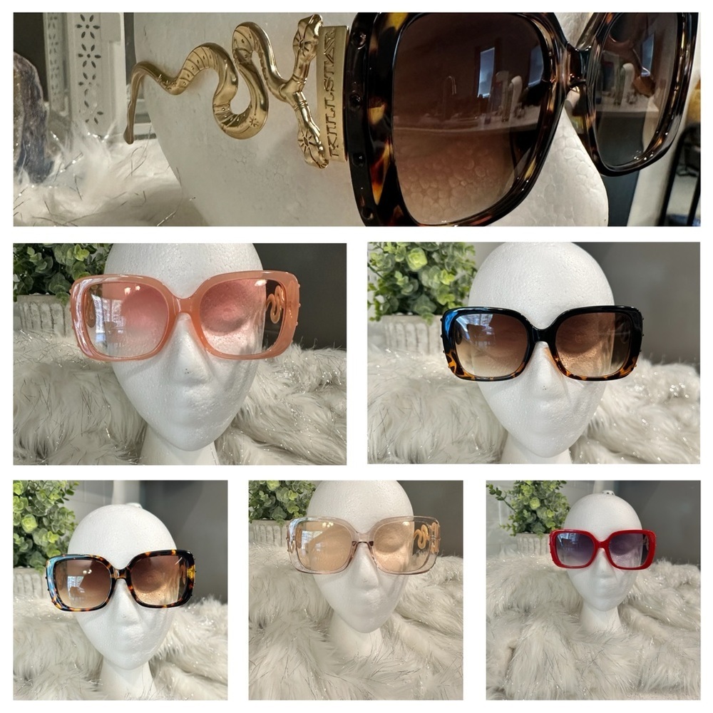 KILLSTAR Retro Snake Anti Glare Sunglasses
